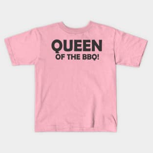 Queen Of The BBQ Kids T-Shirt